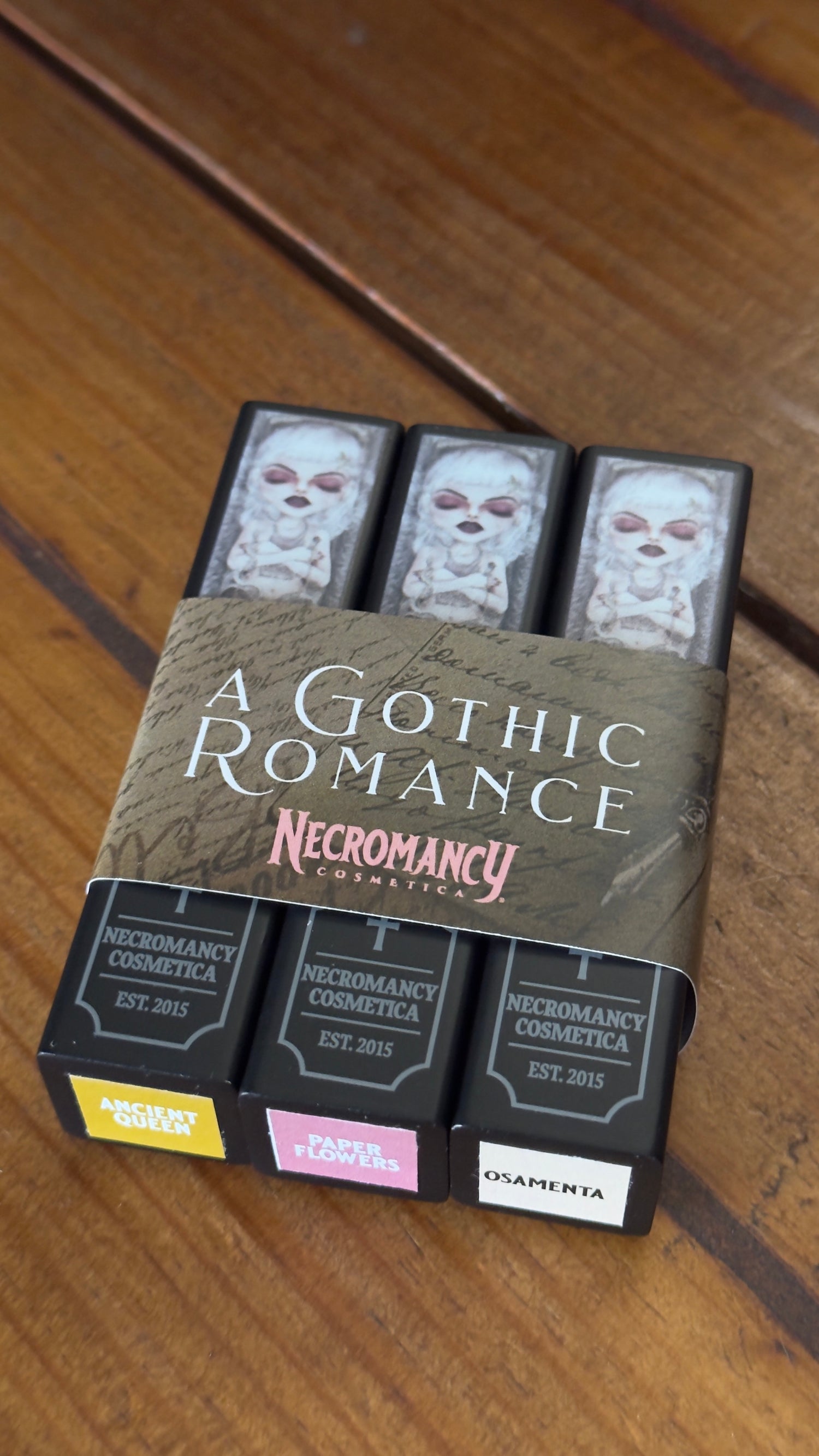 A Gothic Romance - 3 Lipstick Bundle